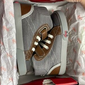 See Kai run Dane gray denim size 7